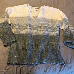 international Sportswear 3X crochet crop sweater